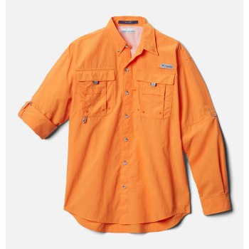 Columbia PFG Bahama II Long Sleeve, Camisa Naranjas Para Hombre | 017283-KPG